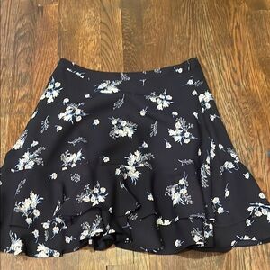 Floral navy Skirt